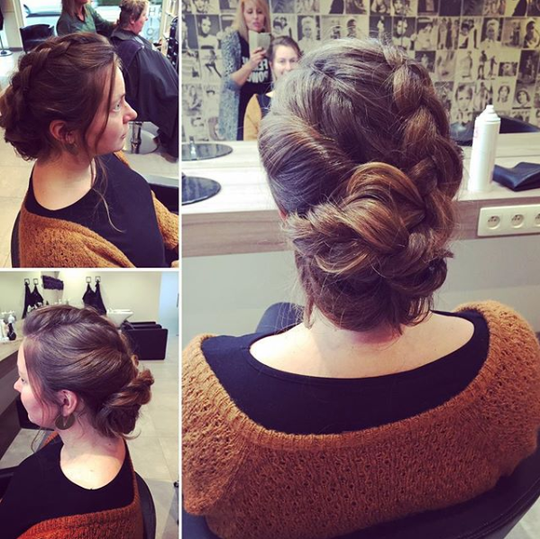 Hairfashion; hairdo; updo; hairsalon; beauty; hair